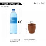 Set of 6 Handmade Ceramic Kulhad Tea Cups