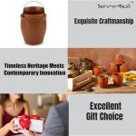 Set of 6 Handmade Ceramic Kulhad Tea Cups