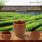 Set of 6 Handmade Ceramic Kulhad Tea Cups