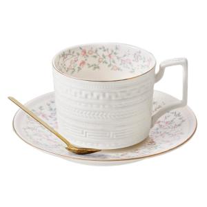 Vintage Rose Porcelain Tea Cup and Saucer Set