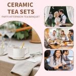 Vintage Rose Porcelain Tea Cup and Saucer Set