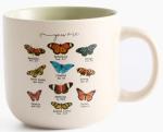 Wildflower Butterfly Inspirational Coffee Mug, 14oz