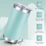 Turquoise 20 oz Insulated Stainless Steel Tumbler