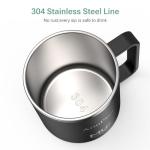 Insulated Stainless Steel Coffee Mug with Lid