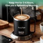 Insulated Stainless Steel Coffee Mug with Lid