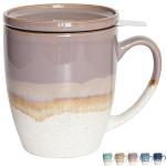 Bosmarlin 16 Oz Ceramic Tea Cup with Infuser