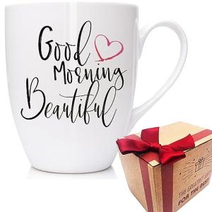 Good Morning Beautiful Coffee Mug Gift for Her