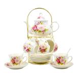 20-Piece Bone China Tea and Coffee Set