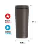 THERMOS Alta Series 18oz Stainless Steel Tumbler