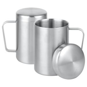 Set of 2 Insulated Stainless Steel Mugs