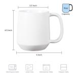 Large Ceramic Coffee Mug for Home or Office