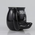 ISTOOLL Black Ceramic Coffee Mug for Dad