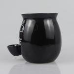 ISTOOLL Black Ceramic Coffee Mug for Dad