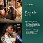 Midnight Blue 40oz Insulated Tumbler with Straw