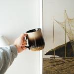 Bosmarlin Extra Large Ceramic Coffee Mug, 26 Oz