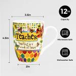 Divinity Boutique Ceramic Teacher Mug Set, 12 oz