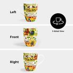 Divinity Boutique Ceramic Teacher Mug Set, 12 oz