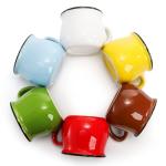 Cute Mini Ceramic Espresso Cups - Set of 6