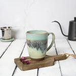 Bosmarlin 13.5 oz Ceramic Tea Cup with Infuser