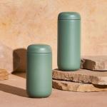 Fellow 16 oz Vacuum-Insulated Travel Mug - Smoke Green