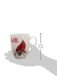 Lenox Winter Greeting Mr & Mrs Mug Set