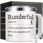 Insulated 14oz Coffee Mug for Runners