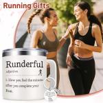 Insulated 14oz Coffee Mug for Runners
