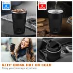 MOMSIV 12oz Insulated Travel Coffee Mug