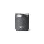 YETI 10 oz Stackable Lowball Mug, Black Stone