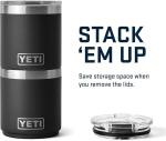 YETI 10 oz Stackable Lowball Mug, Black Stone