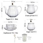 Sweejar British Royal Tea Set for 6