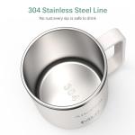 Insulated Stainless Steel Coffee Mug with Lid