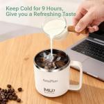 Insulated Stainless Steel Coffee Mug with Lid