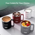Insulated Stainless Steel Coffee Mug with Lid