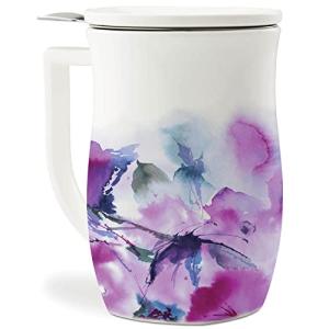 Tea Forte Fiore Ceramic Cup with Infuser