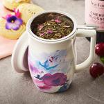 Tea Forte Fiore Ceramic Cup with Infuser