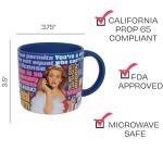 Clueless Coffee Mug with Iconic Movie Quotes
