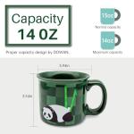 Color Magic Ceramic Coffee Mug Set of 4