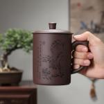 I-MART Purple Clay Tea Cup, Coffee Mug, Chinese Kung Fu Teacupup