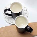 Extra Large Black Coffee Mug - 20 Ounces