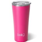 Swig Life 22oz Hot Pink Insulated Coffee Tumbler