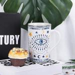 Boho Eyes Ceramic Coffee Mug - 18oz