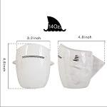 3D Shark Ceramic Coffee Mug | Cute 14oz Design