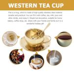 HAKIDZEL Stainless Steel Coffee Mug Set with Spoon