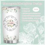 Personalized Initial K Tumbler - 20oz Mug