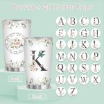 Personalized Initial K Tumbler - 20oz Mug