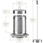 Elegant Stainless Steel Loose Leaf Tea Infuser