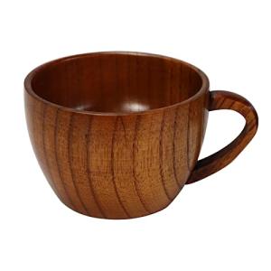 Buqoo Vintage Wooden Tea Cup & Coffee Mug