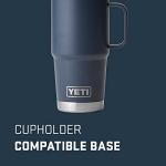 YETI Rambler 20 oz Navy Travel Mug