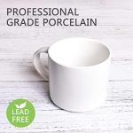 Bosmarlin Matte Ceramic Coffee Mug, 13 oz